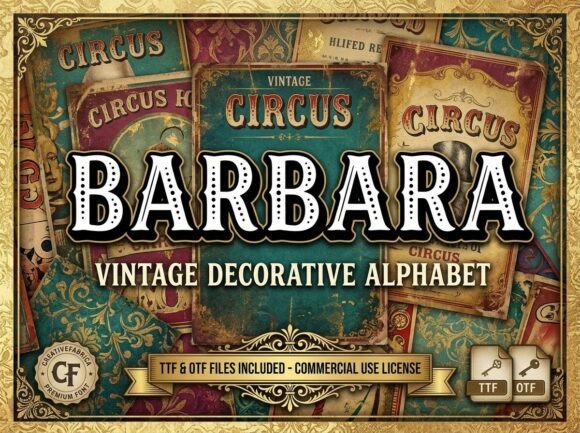 Barbara: A Display Font with Unapologetic Attitude