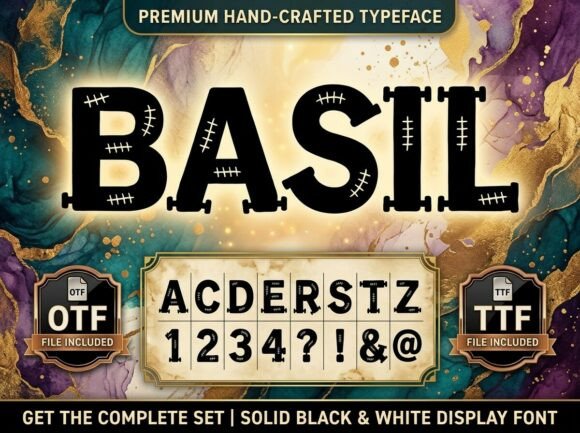Basil: A Font That Demands Attention