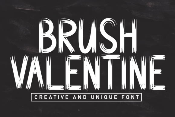 Brush Valentine: A Font with Heart and Handcrafted Soul