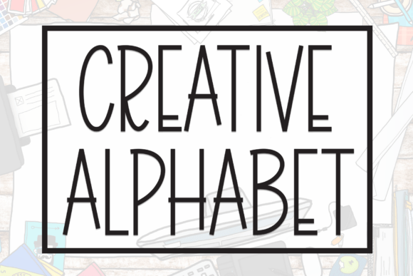 Creative Alphabet: A Font with Whimsical Charm and Practical Magic
