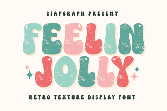 Feelin Jolly: A Font That Brings Retro Holiday Magic