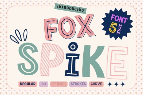 Fox Spike: A Playful Font That Actually Works for Real Projects