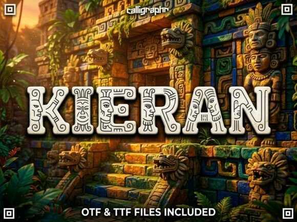 Kieran: Unearthing Ancient Secrets in Modern Typography