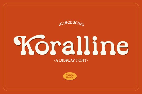 Koralline: A Font with Personality and Playful Charm