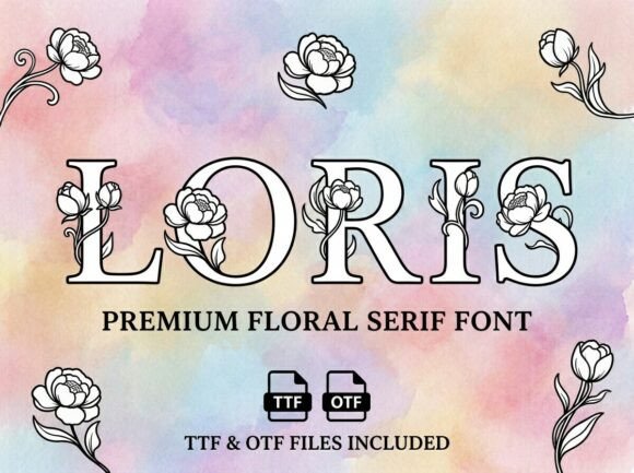 Loris: A Display Typeface for Unforgettable Visuals