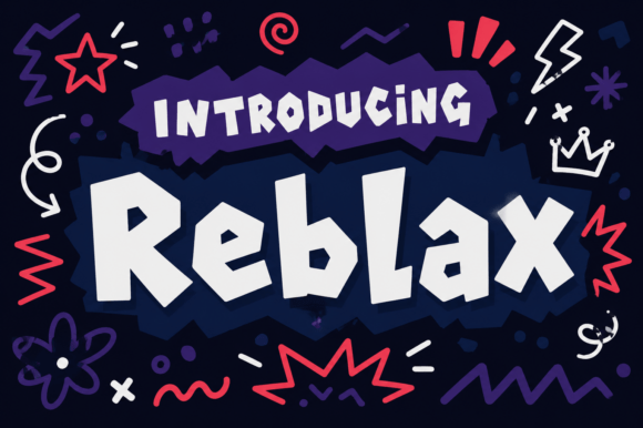 Reblax: The Bold, Unconventional Font for Unforgettable Branding