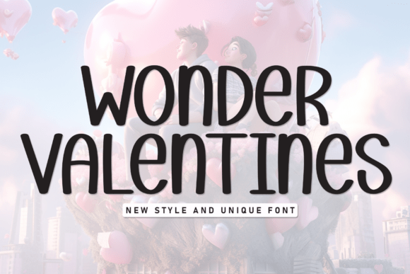 Wonder Valentines: A Font That Feels Like a Handwritten Love Letter